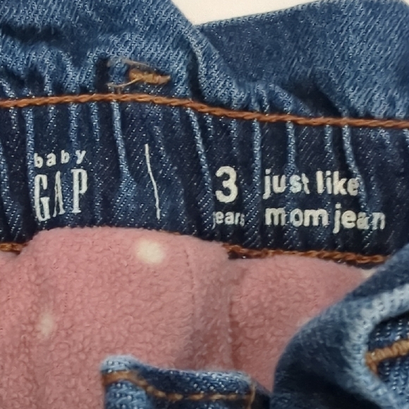 GAP Blue and Pink Relaxed Fit Jeans - Picture 3 of 7